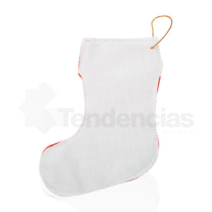 Bota Navideña Roja
