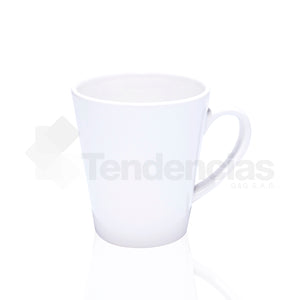 Mug Cónico Blanco 9 oz