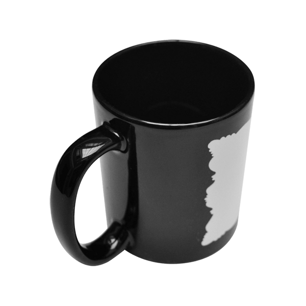 Mug Full Color con Recuadro Mariposa Negro